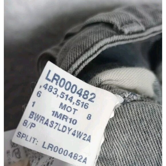 Vintage L.L. Bean Classic Fit Women's Jeans Size 8 Pet Gray - Picture 7 of 9